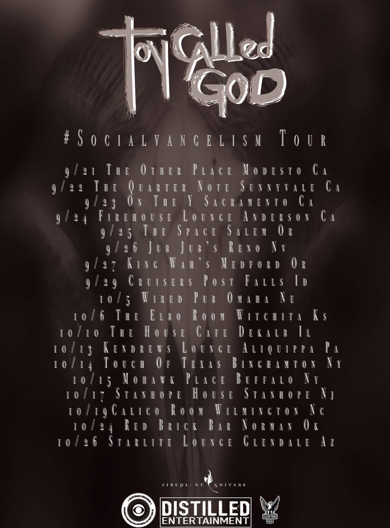 TOY CALLED GOD’s Patrick Donovan Talks New Album And Tour, Song