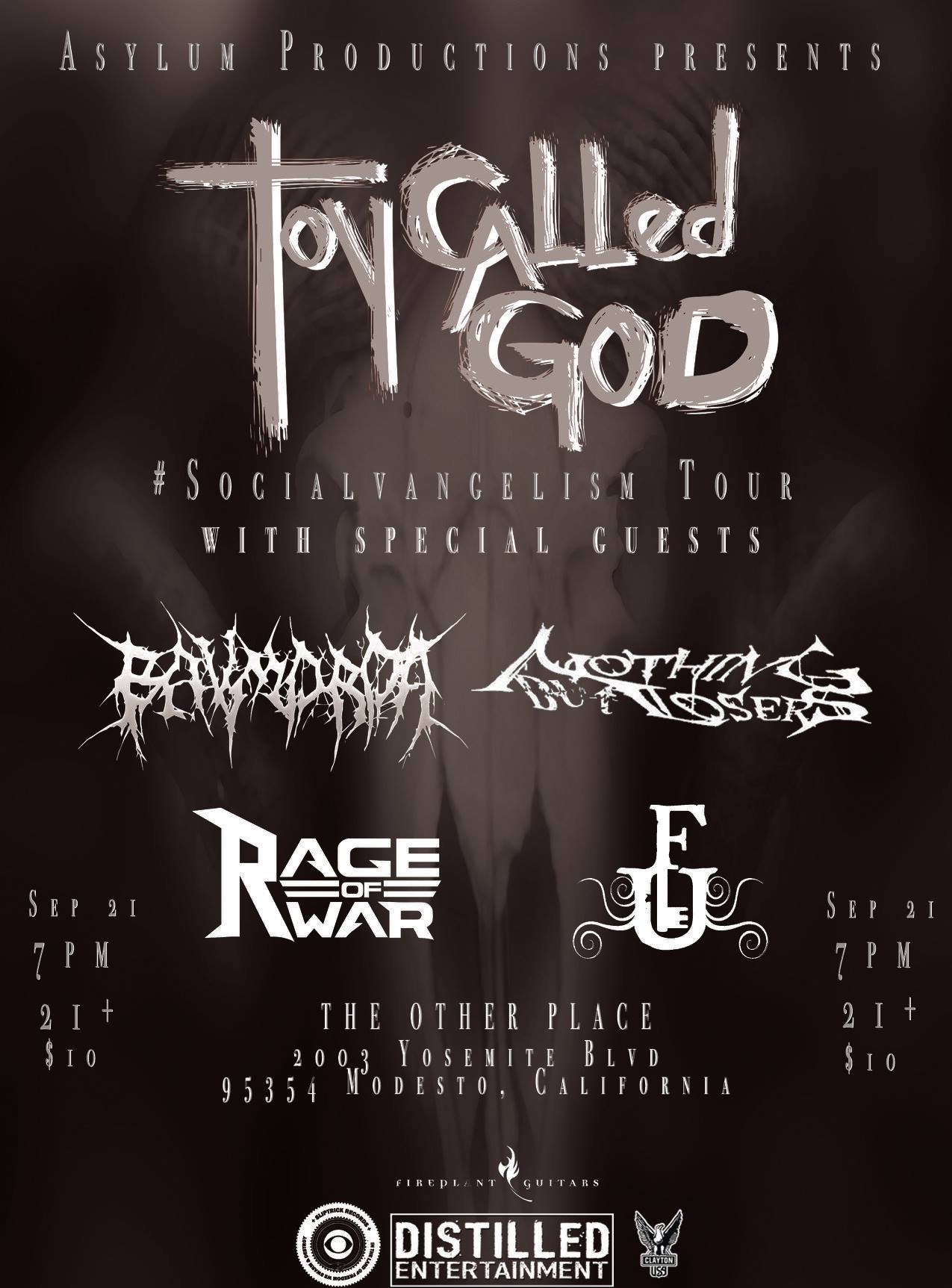 TOY CALLED GOD’s Patrick Donovan Talks New Album And Tour, Song